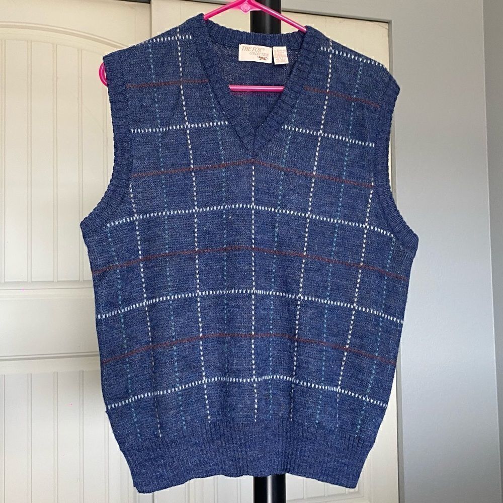 The Fox sweater vest - vintage.